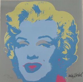 Grafika  Andy Warhol - MARILYN MONROE - 2