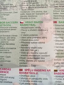 Bestway Bazén nafukovací Basketbal - 2