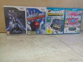 Hry Nintendo Wii 4 kusy-StarWars,Bowling,NintendoLand,Party - 2