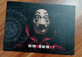 0 Euro Memo FOLDER La Casa - Money Heist - Papírový dům - 2