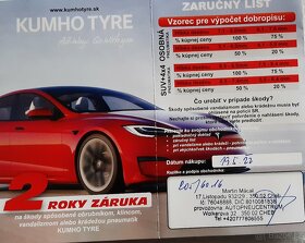 letní pneumatiky KUMHO TYRE : 205/60 R16, - 2