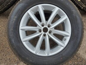 r18" alu kola 5x108 7,5jx18 et45 pneu 225/60 100% - 2