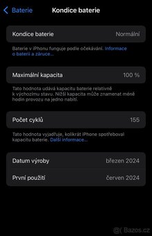 APPLE IPHONE 15 PRO 128GB MODRÝ + ZÁRUKA - 2