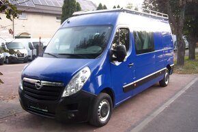 OPEL MOVANO 2.3CDTI 160PS L3H2 7 MÍST R.V.2015 - 2