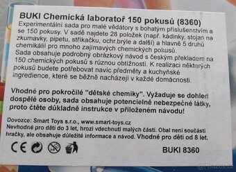 NOVÁ Chemická laboratoř 150 pokusů - 2