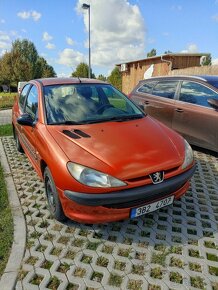 Peugeot 206 1.4i 55kW 75koní r.v.2002 nové v ČR - 2