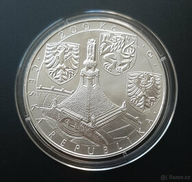 Stříbrné mince PSM 200 Kč BK - Bible, Aleš, Slavkov a další - 2