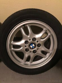 BMW ALU KOLA 16 + Pneu 225/50r16 - 2