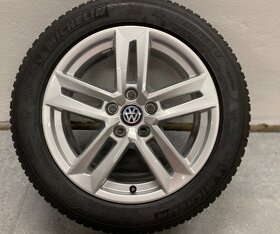 KOMPLET VW 17" 5X112 ET42 +215 55 R17 MICHELIN - 2