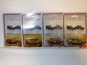 Die Cast Metal Classic Cars 1/77 4x - 2