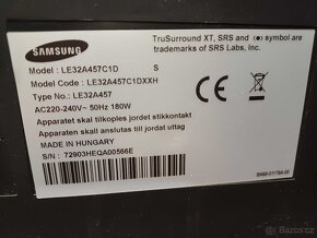 TV 32"/82cm Samsung LE32A457C1D - 2