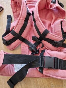 ergonomické nosítko BeLenka Be Lenka mini salmon pink růžové - 2