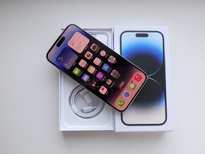 APPLE iPhone 14 Pro MAX 128GB Silver - ZÁRUKA - TOP STAV - 2