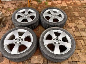 Originální ALU kola r17 5x112 7j ET 54 z Octavie 2 - 2