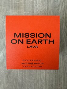 Omega x Swatch Moonswatch mission on Earth LAVA - 2