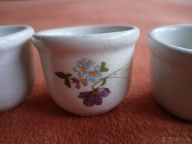 Porcelánové kalíšky retro prodej - 2