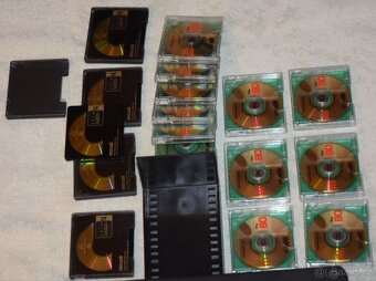 Minidisc MD minidisk box DEJA na 34 MD + 17x MD medium - 2