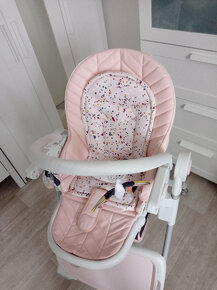 Kinderkraft Lastree Pink jídelní židlička - 2