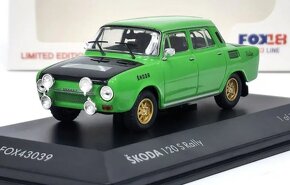 Škoda 120 S Rallye 1:43 Fox18 - 2