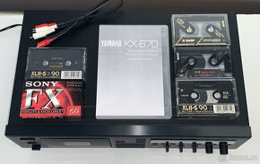 YAMAHA KX-670 Cassette Deck/Dolby B-C/   REZERVACE - 2
