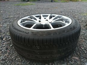 Alu kola Tomason 5x114,3 r17 et 40 pneu 215/45/17 - 2