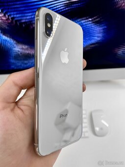 iPhone X Silver BATERIE 100% TOP - 2