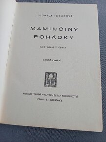 Ludmila Tesařová MAMINČINY POHÁDKY/1935/ - 2