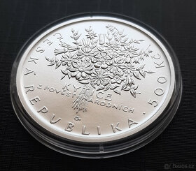 Sada 4 Ag mincí 500 Kč Erben - Trnka - Blachut - Kolář, BK - 2