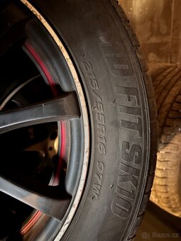 Alu kola + 215/55R16 - 2