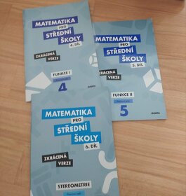 Matematika pro střední školy 6.díl Zkrácená verze - 2