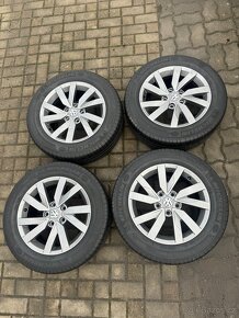 ORIGINÁL Alu Volkswagen Aragon R16, 5x112 - TOP STAV - 2