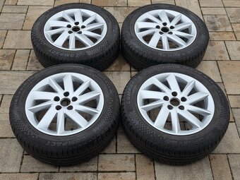 originál alu SEAT Ibiza 6x15" 5x100 ET38 s pneu 185/60 R15 - 2