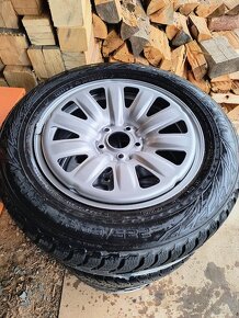 Nová plechová kola R17 s TPMS a pneu Nokian 225/60/17 - 2