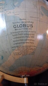 GLOBUS  ŠKOLNÍ - 1953 - 2