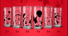 566 Sada sklenic + porcelánocé nádobí + svačinový box Disney - 2