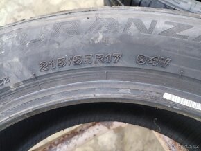 215/55/17 letni pneu BRIDGESTONE 215/55 R17 - 2