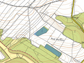 Prodej podílu 1/3 lesa 7218 m2 v obci Březinka pod Bezdězem, - 2
