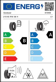 Goodyear Efficientgrip 2 SUV 215/65 R16 98 H Letní - 2