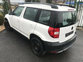 Skoda Yeti 1,8TSI 118kW 4x4 6kv 2009/9 CDA - dily - 2