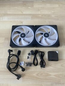 Corsair iCUE LINK QX140 RGB Fans Starter Kit - 2