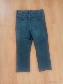 Dámské krátké (capri) skinny džínové kalhoty zn. M&S v. 38 - 2