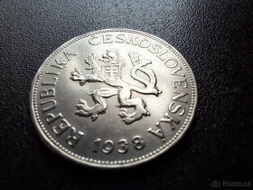 5KC Ceskoslovensko 1938 mince - 2