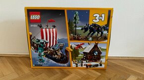 LEGO Creator 31132 Vikingská loď a mořský had - 2