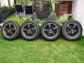 alu kola 5x112/r17+zimní pneu 215/65/17 - 2