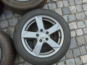 ALU KOLA + ZIMNÍ PNEU ŠKODA 16" SEAT VW 205/55R16 - 2