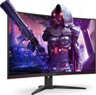 Herní 32" AOC CQ32G2SE/BK Gaming 2K záruka - 2