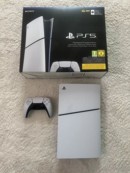 PlayStation 5 Slim Digital Ps5 Slim - 2 měsíce starý se záru - 2