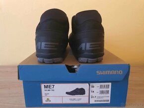 Tretry Shimano SH-ME702ML, černá, vel.50 - 2