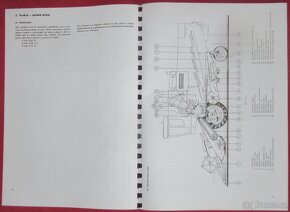 Kombajn E 514 návod + kat. dílů + katalog dílů motor IFA - 2