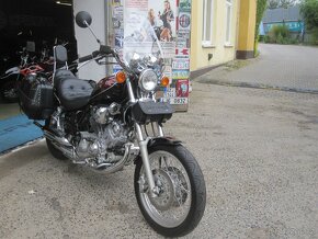 Yamaha XV 750 Virago s již vystavenou SPZ - 2